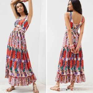 NWT Anthropologie Bhanuni by Jyoti Square Neck Maxi Dress - Size 0
